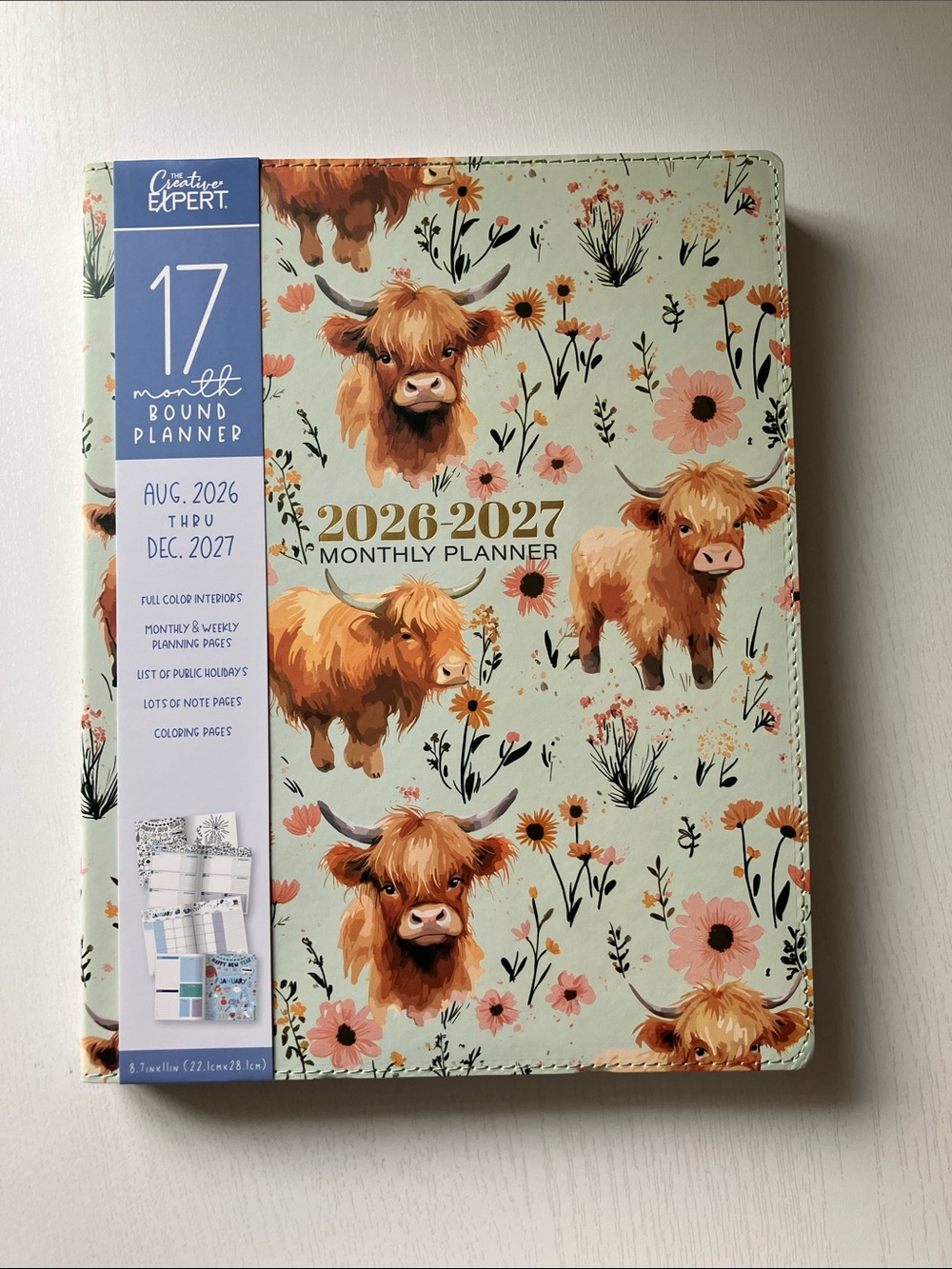The Creative Expert 17 Month Bound Planner August 2026 - December 2027 (NWT)